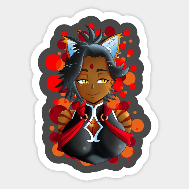 Sienna Khan Sticker by SenpaiLove